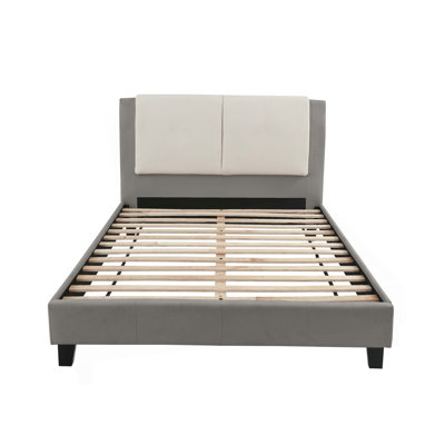 Bed In White & Grey by Latitude Run