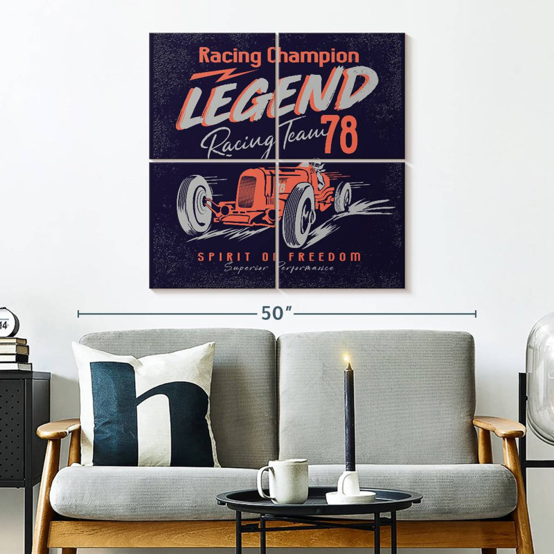 Affiche Sirci Racing Legend, H 32 po x l 32 po