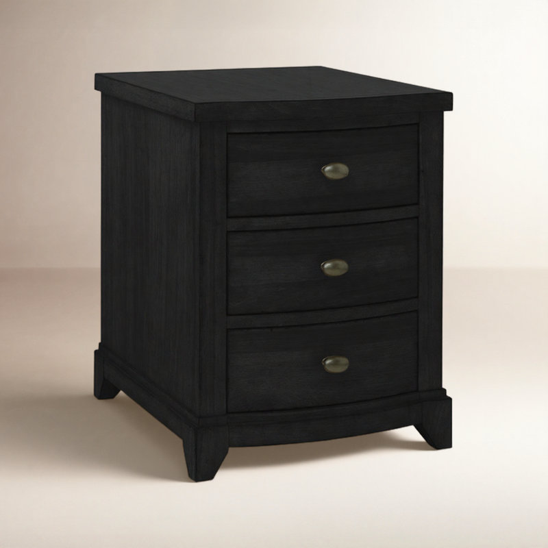 Table de bout avec rangement Mya, Noir
