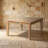 BRIANNA 32" SQUARE COFFEE TABLE
