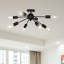 Plafonnier spoutnik noir 8 lumières-26997995