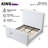 King Upholstered Panel Platform Bed-1163960549