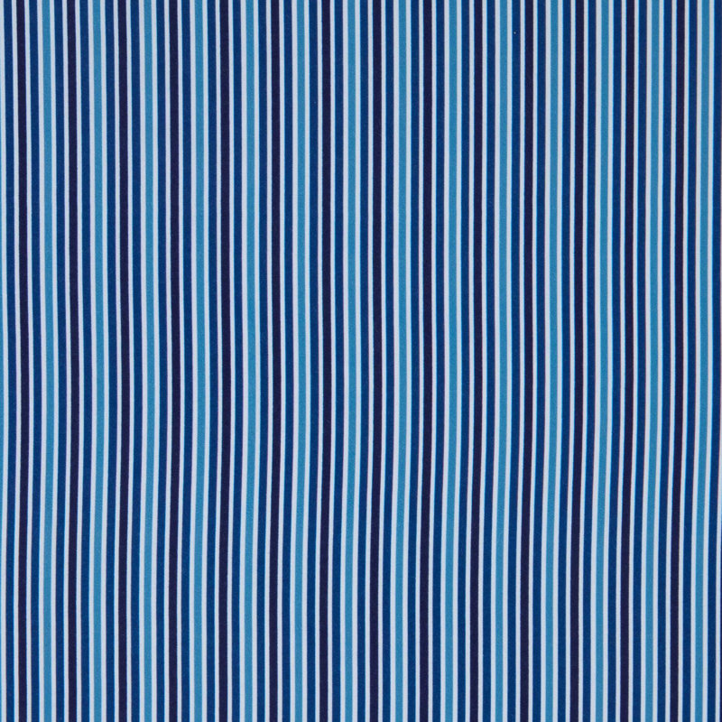 Nautica Alden Stripe Blue Sheet Set, Queen Sheet Set with 2 Pillowcases, Alden Stripe Blue
