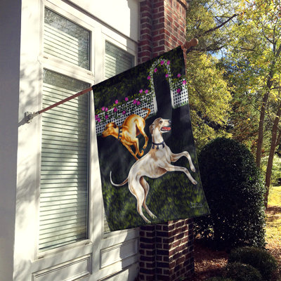 Double Sided Polyester Animal Garden Flag