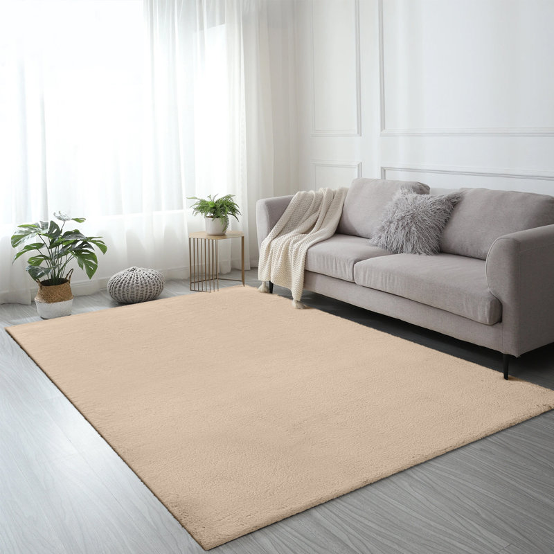 Ragenia Ultra Soft Non-Slip Runner Mat Faux Fur Area Rug, Rectangle 80cm x 150cm