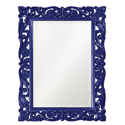 Miroir décoratif traditionnel biseauté