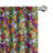 Colorful Floral Semi-Sheer Rod Pocket Curtain Panels-45983879