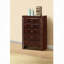 Ensemble de chambre à coucher moderne 6 pièces comprenant une base de lit, une commode, une commode, un miroir et 2 tables de chevet-323921220-323921216