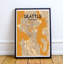 Seattle City Map - No Frame Print-1231814045