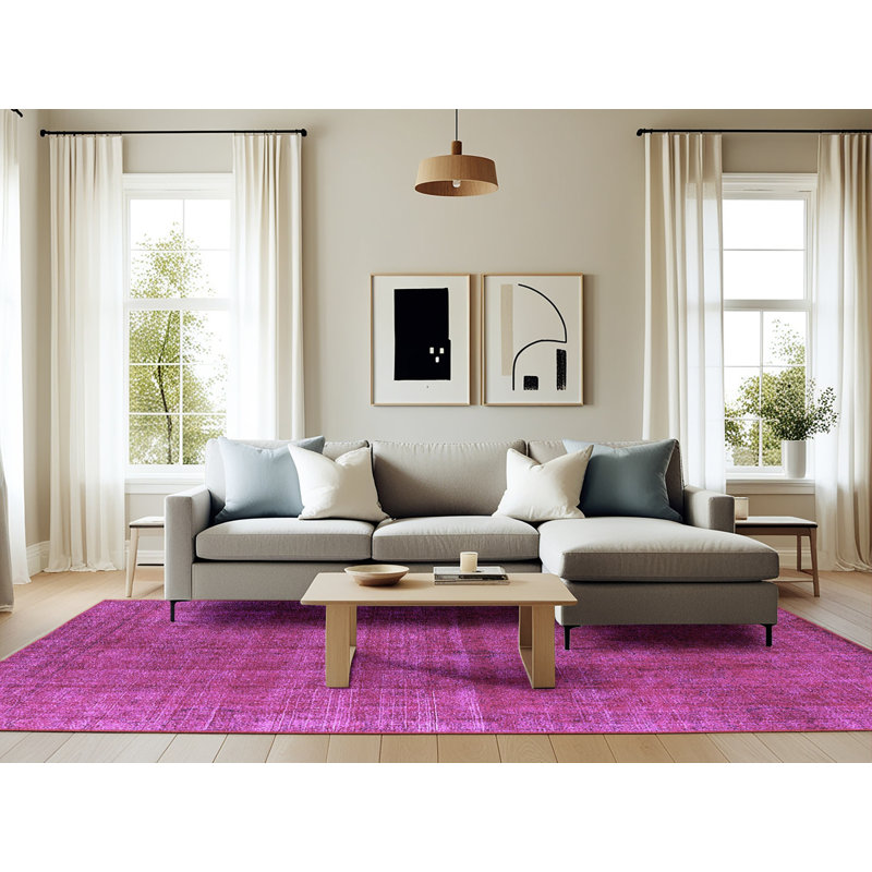 Oriental Indoor Rug, Rectangle 6' x 9'