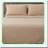 Cotton Percale Sheet Set - Deep Pocket Bedding Bundle with 4 Pieces: 1 Flat Sheet, 1 Fitted Sheet, 2 Pillowcases - Crisp, Cool, Strong Linens-115840802-115840831