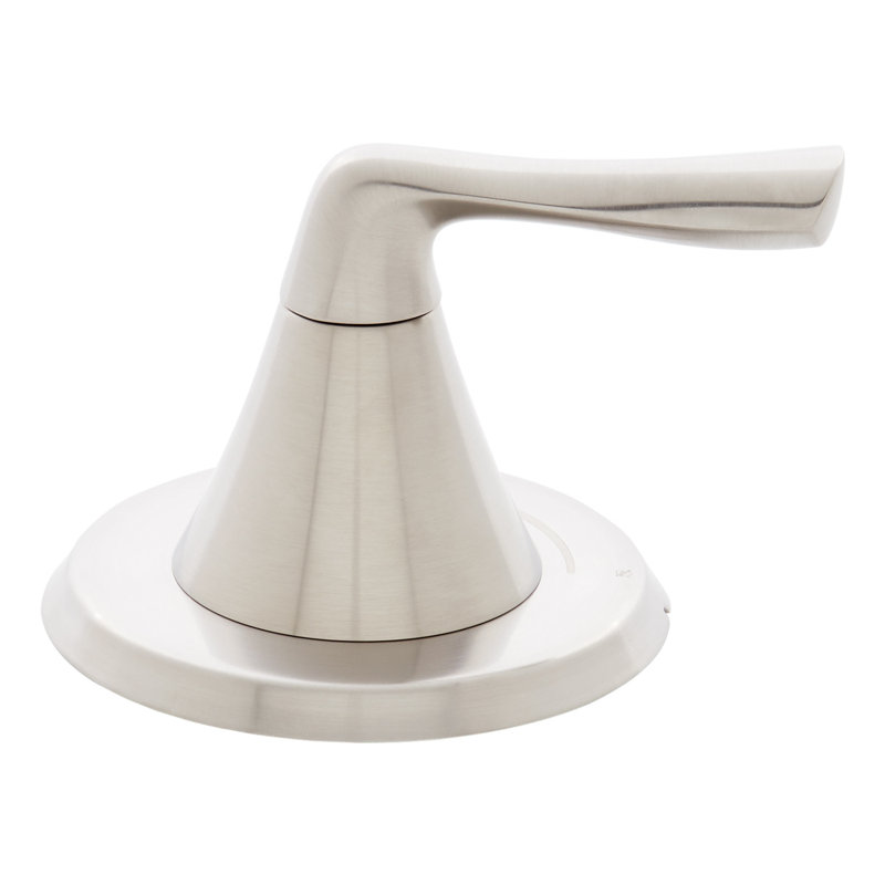 Signature Hardware Provincetown In Wall Shower Diverter Trim & Valve Kit, Brushed Nickel