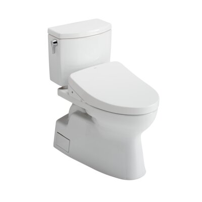 Vespin II 1 GPF (Water Efficient) Elongated Bidet Toilet with High Efficiency Flush (Seat Included) -  TOTO, MW4743046CUFG#01