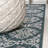 Amora Traditional Mediterranean Tile Design Turquoise/Cream Indoor/Outdoor Rug-1143297948