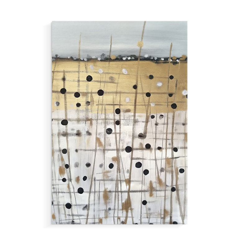 ABSTRACT Series CMXV III - Impression sur toile seulement - NON-CADRE, H 12 po x l 8 po