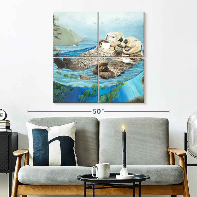 Brampt We Have Each Otter, 32" H x 32" W