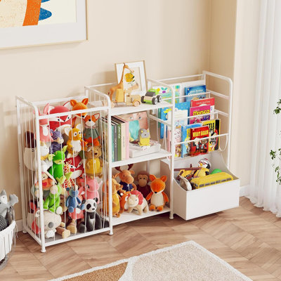 Organisateur de rangement 3-en-1 pour animaux en peluche