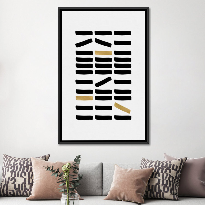 «Abstract», impression sur toile, H 60 po x l 40po x P 1,5 po, Pas de tapis, Toile tendue
