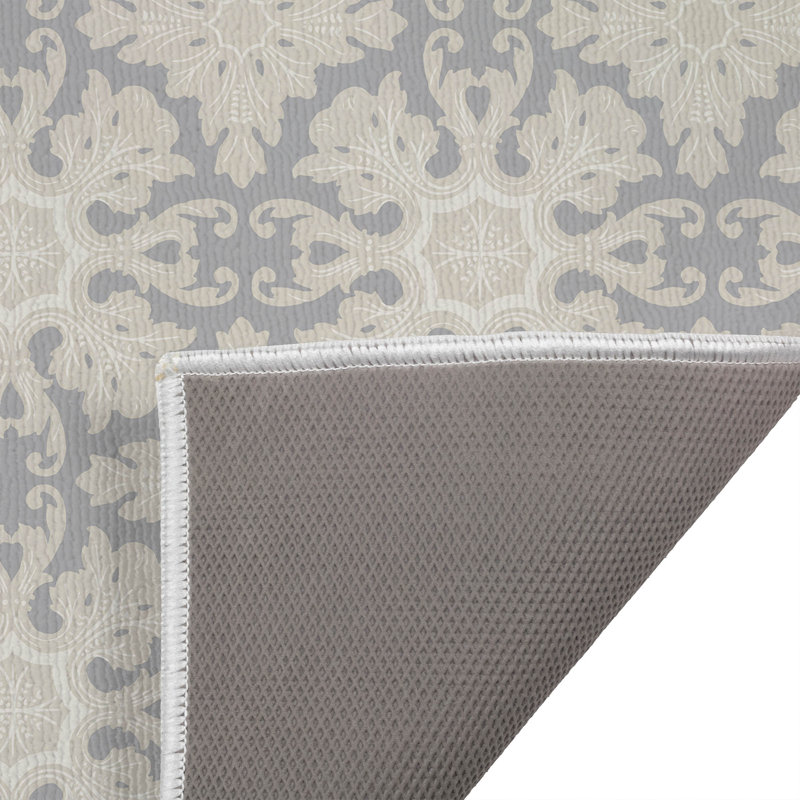 Paillasson Damask, Gris, L 17 po x L 24 po