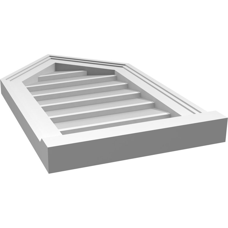 Ventilateur à pignon en uréthane non-fonctionnel Signature, H 24 po x l 14 po x P 2 po