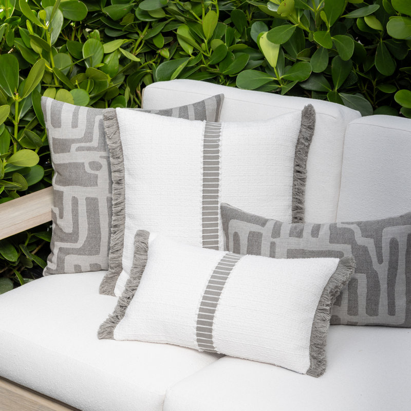 Deluxe Square Indoor/Outdoor Pillow Cover & Insert