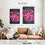Plaque murale Kema Love In Neon-108229230