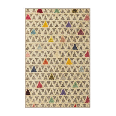 Tapis abstrait moderne 4460