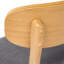 Ensemble de table de salle à manger 5 pièces avec une table à structure en bois massif et 4 chaises rembourrées en bois massif pour la salle à manger-835805770