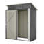 5x3 FT Outdoor Storage Shed – Steel, All-Weather Resistant, with Ventilation & Accessory Kit