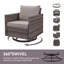 Ensemble de chaise longue pivotante d'extérieur en osier Naresa-631606944-643947572