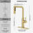 Waterfall Kitchen Faucet With Pull Down Sprayer-122623410
