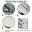 Omon moderne en marbre, dérive de l'encre monochrome III-490267566-490267561-490267560