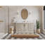 Meuble-lavabo simple 60 po avec plateau Khiala-881525422