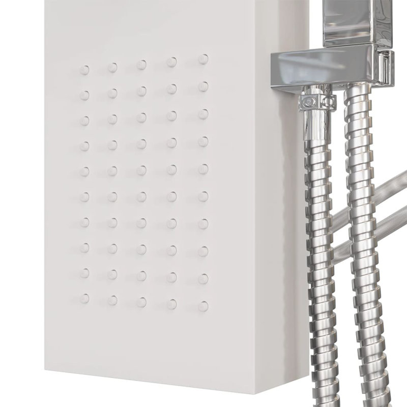 Perreault Shower Tower Panel, White