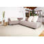 Demani Wool Chevron Area Rug in Linen-25181678