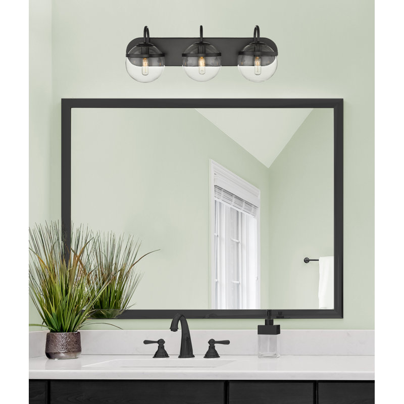 Éclairage de salle de bain à 3 lumières à intensité variable