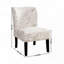 Fauteuil d'appoint contemporain sans accoudoirs