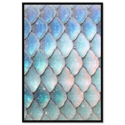 Mermaid Zoom Graphic Art Canvas