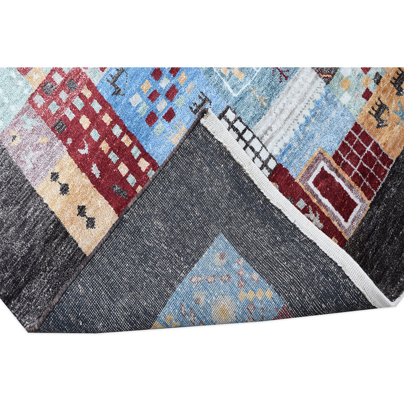 Abstract Area Rug, Rectangle 6' x 9'