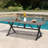 Amario Patio Rectangular 8 - Person Dining Set With Sunbrella® Cushions