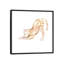 «Stretching Ginger Cat», reproduction sur toile tendue-31857863-73441507-73441508