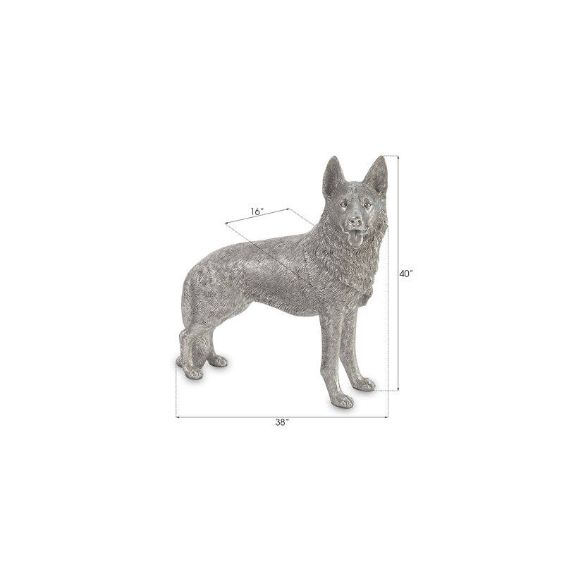 Animals German Shepherd Statue