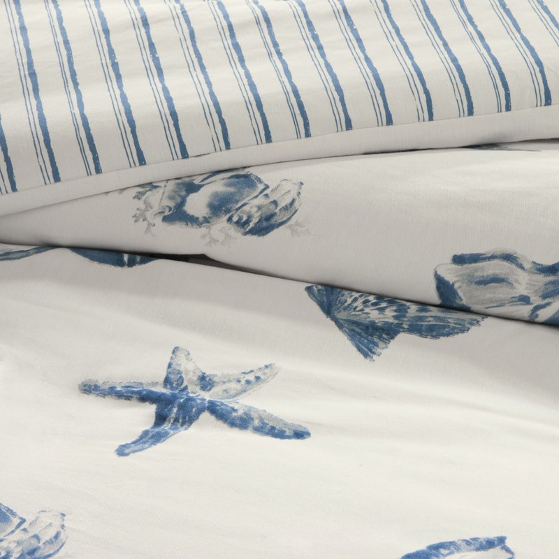 Beach House Comforter Set, King Comforter + 3 Additional Pieces