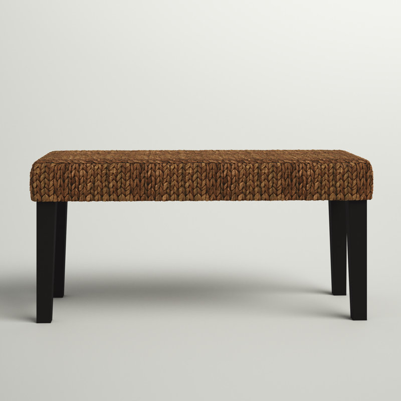 Banc en osier Northside, Patine Dorée