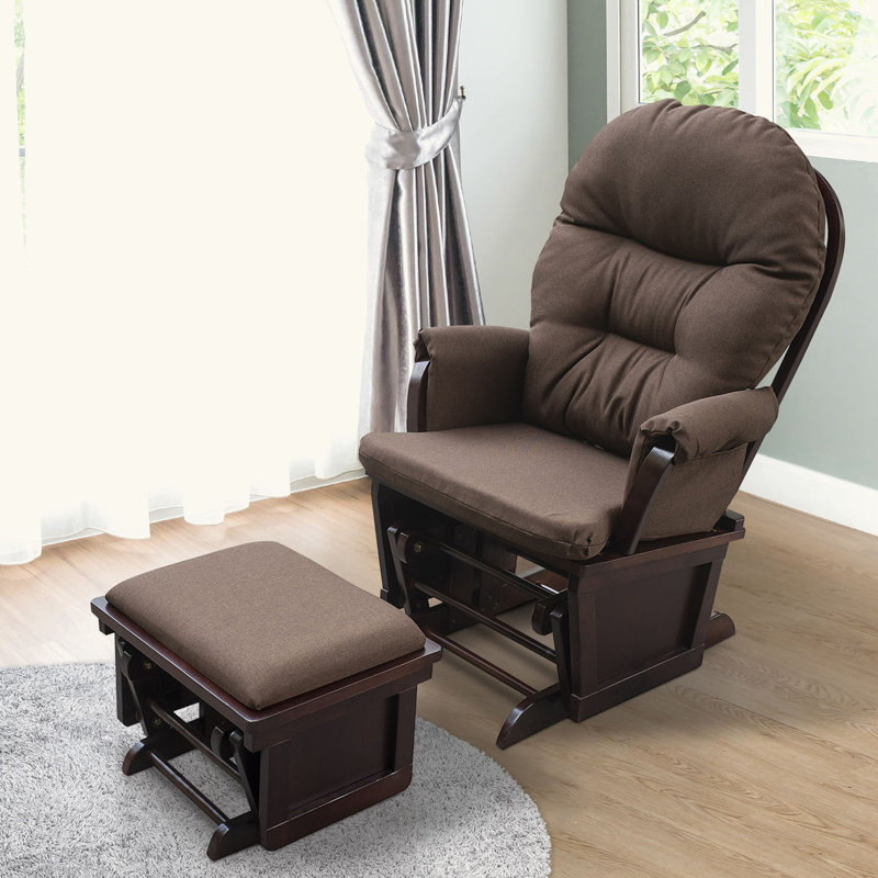 Chaise berçante en bois Dennese