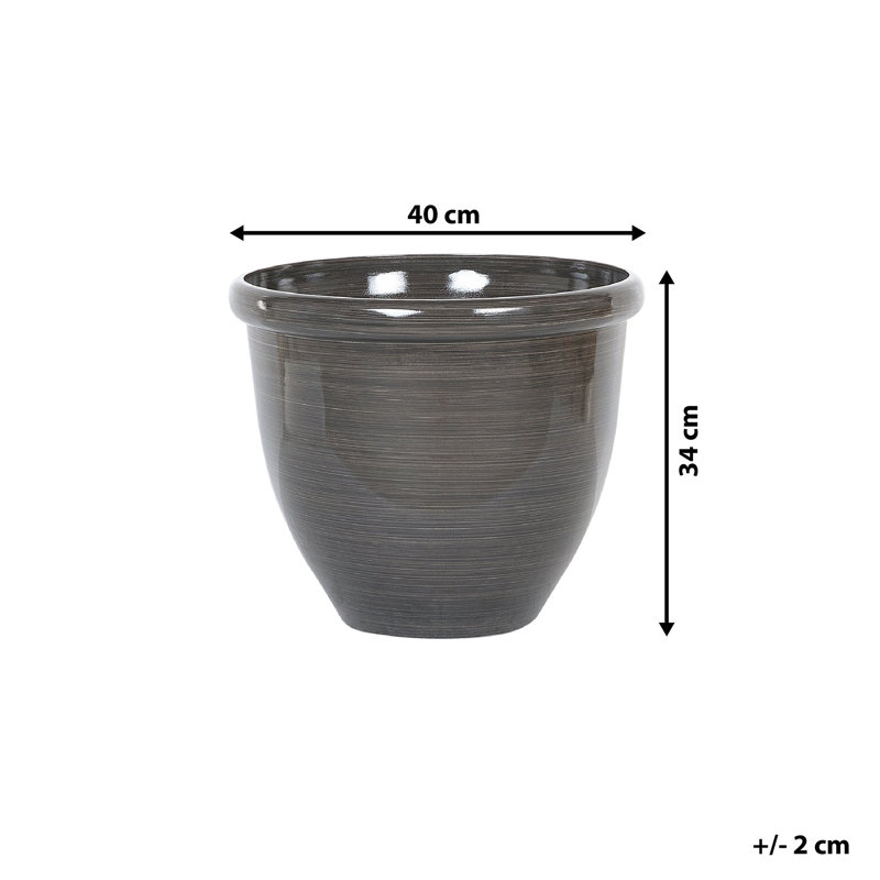 Chesley Pot Planter, 34 cm H x 40 cm W x 40 cm D