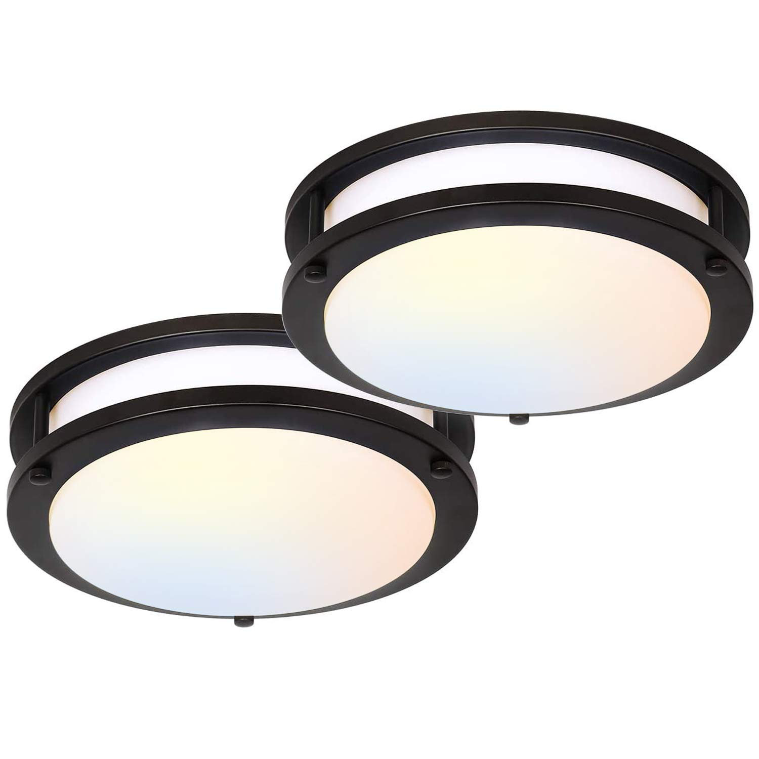 Brayden Studio® 13 Inch Flush Mount LED Ceiling Light Fixture, 2700K ...