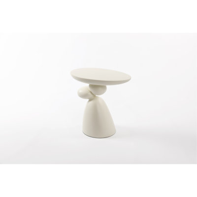 Lucky Stone End Table, Fiberglass Side Table, Modern Minimalist Corner Table, Coffee Table With Decoration,  Home Decor For Living Room, Bedroom, Guestroom