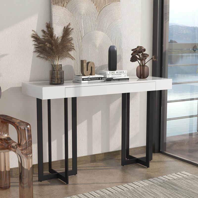 Console Desales, Blanc