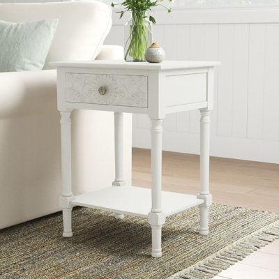 Table de bout avec rangement Peters
